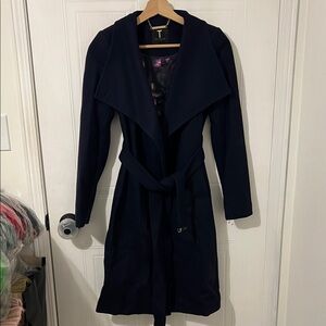 Ted Baker Coat in Navy